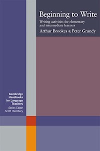 Beginning to Write - Brookes Arthur, Grundy Peter - książka
