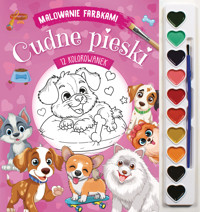 Malowanie farbkami. Cudne pieski - Izabella Sieńko-Holewa - książka