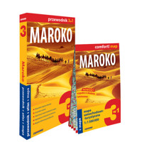 Maroko przewodnik + atlas + mapa - Grażyna Hanaf - książka