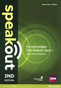 Speakout 2nd Edition Pre-intermediate Flexi Student's Book 1 + DVD - Clare Antonia, Wilson JJ - książka
