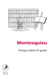 Ensayo sobre el gusto - Montesquieu - ebook