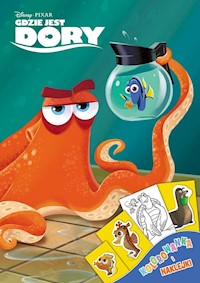Gdzie jest Dory? Kolorowanka i naklejki -  - książka