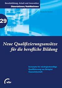 Neue Qualifizierungsansätze für die berufliche Bildung - Alexandra Brutzer - darmowy ebook