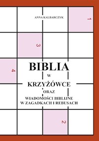 Biblia w krzyżówce - Anna Kalbarczyk - książka