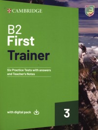 B2 First Trainer 3 Trainer with Answers with Digital Pack - - książka