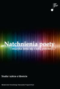 Natchnienia poety i muzyka żenić się z sobą powinny -  - książka