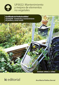 Mantenimiento y mejora de elementos no vegetales. AGAO0208 - Ana María Flethes Bernal - ebook