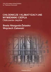 Chłodnicze i klimatyzacyjne wymienniki ciepła - Niezgoda-Żelasko Beata, Zalewski Wojciech - książka