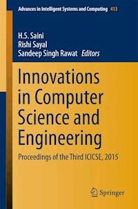 Innovations in Computer Science and Engineering - - ebook