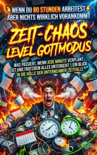 Wenn Du 80 Stunden Arbeitest Aber Nichts Wirklich Vorankommt: Zeit-Chaos Level Gottmodus - Huber Florian - ebook