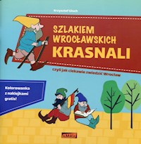 Szlakiem wrocławskich krasnali + Kolorowanka z naklejkami - Głuch Krzysztof - książka