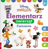 Disney maluch Elementarz zwierząt Ćwiczenia -  - książka