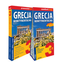 Grecja kontynentalna 3w1: przewodnik + atlas + mapa - Piotr Jabłoński - książka