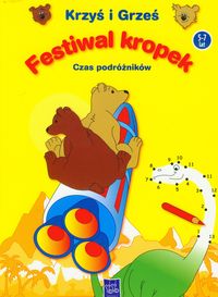 Krzyś i Grześ Festiwal kropek Czas podróżników -  - książka
