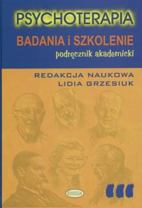 Psychoterapia Badania i szkolenie -  - książka