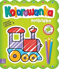 Kolorowanka maluszka Obrazki z grubym obrysem Zielone ciasteczko - Bator Agnieszka - książka