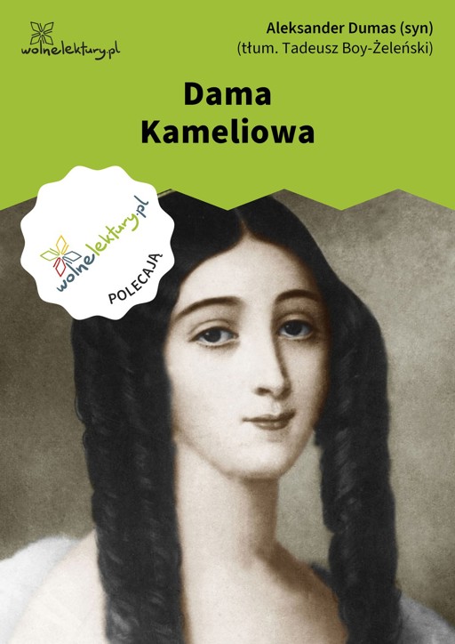 Okładka książki Dama Kameliowa