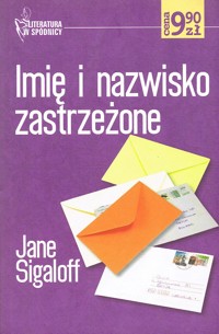 Imię i nazwisko zastrzeżone - Jane Sigaloff - ebook