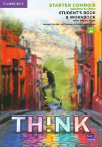 Think Starter Student's Book and Workbook with Digital Pack Combo B British English - Puchta Herbert, Stranks Jeff, Lewis-Jones Peter - książka