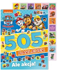 Psi Patrol 505 naklejek 4 Ale akcja! -  - książka