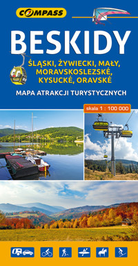 Beskidy 1:100 000 mapa atrakcji turystycznych -  - książka