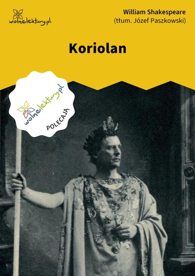 Okładka książki Koriolan