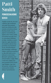 Poniedziałkowe dzieci - Patti Smith - ebook + audiobook + książka