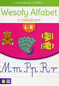 Wesoły alfabet z naklejkami Ł-R -  - książka