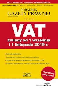 VAT Zmiany od 1 wrzesnia i 1 listopada 2019 -  - książka