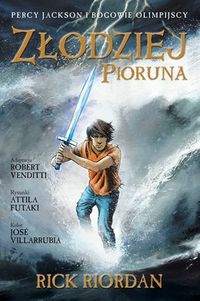 Złodziej Pioruna Percy Jackson i Bogowie Komiks - Rick Riordan - książka