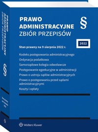 Prawo administracyjne Zbiór przepisów -  - książka