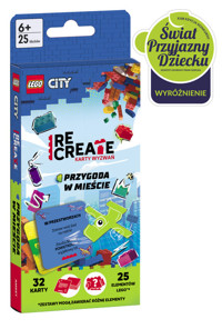 LEGO City Recreate Karty Wyzwań Przygoda w mieście -  - książka