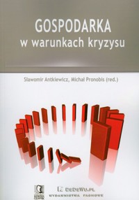Gospodarka w warunkach kryzysu - Antkiewicz Sławomir, Pronobis Michał - książka