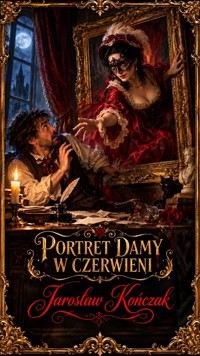 Portret Damy w Czerwieni - Kończak Jarosław - ebook
