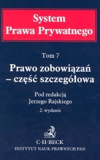 Prawo zobowiązań Tom 7 - Rajski Jerzy - książka