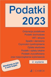 Podatki 2023 z aktualizacją online -  - książka