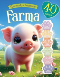 Kolorowanka z flamastrami. Farma - zbiorowa praca - książka