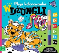 Moja kolorowanka W dżungli - Kaczyńska Agata - książka