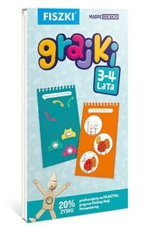 Fiszki. Grajki 3-4 lata - Kinga Perczyńska - książka