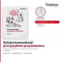 Sztuka komunikacji jest językiem przywództwa - Hanna Hanć, Tomasz Borucki, Jakub Lesiński - ebook + audiobook