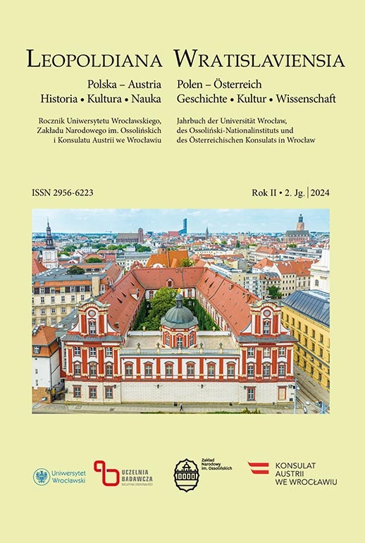 Leopoldiana Wratislaviensia, Rok II / 2. Jg. | 2024 - zbiorowa praca - książka