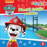 Psi Patrol Książka z filmem Pieski ratują zatokę -  - książka