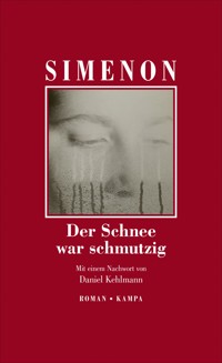 Der Schnee war schmutzig - Simenon Georges - ebook