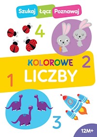Szukaj łącz poznawaj Kolorowe liczby -  - książka