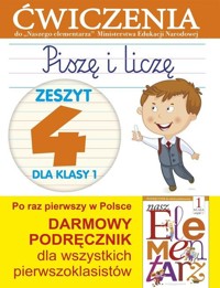 Piszę i liczę 1 Zeszyt 4 - Wiśniewska Anna - książka
