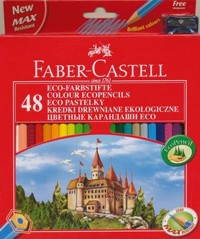 Kredki Faber-Castell Zamek, 48 kolorów (120148 FC) -  - książka
