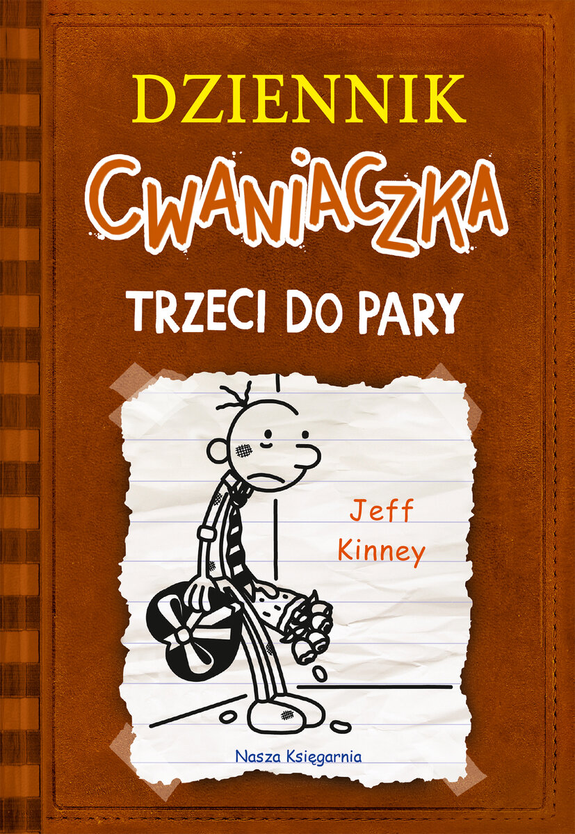 Dziennik cwaniaczka 7. Trzeci do pary - Jeff Kinney - książka