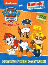 Psi Patrol Naklejki na numerki Część 4 Gotowi przez cały rok! -  - książka