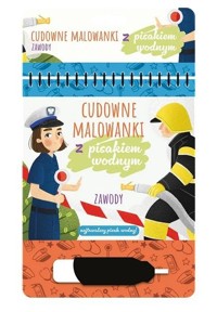 Malowanki z pisakiem wodnym. Zawody - zbiorowa praca - książka