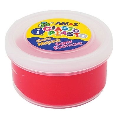 Ciastolina Amos 1 kol. Ciasto-Plasto 30 g (170-1629) -  - książka